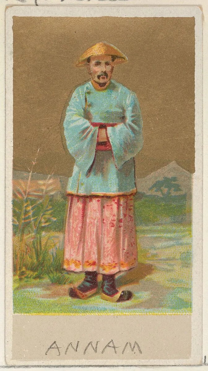 Annam, from the Natives in Costume series (N16), Teofani Issue, for Allen & Ginter Cigarettes Brands — Allen & Ginter|Teofani & Company