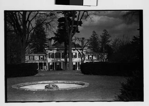 [Three 35mm Film Frames: Residence of Gifford Cochran, Croton Falls, New York]