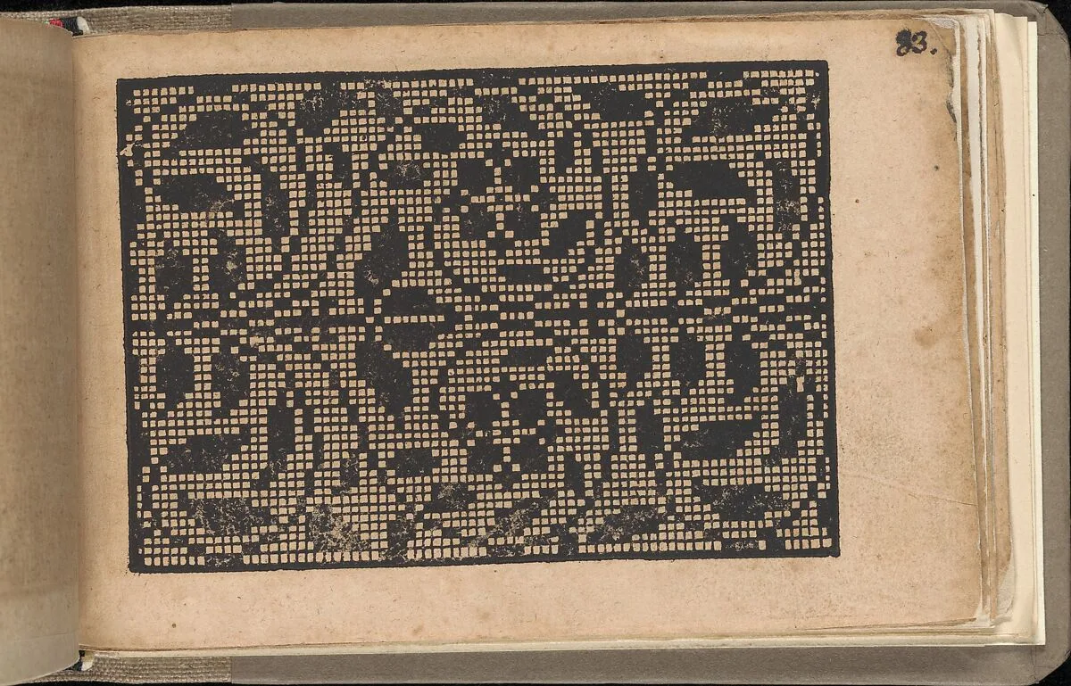 Schön newes Modelbuch (Page 83r) — Sigismundus Latomus