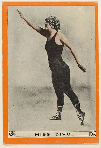 Miss Divo, No. 49, How to Learn to Swim, from the Champion Women Swimmers series (T221), issued by Pan Handle Scrap — Pan Handle Scrap Company