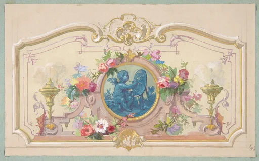 Design fo the Allegory of the Arts