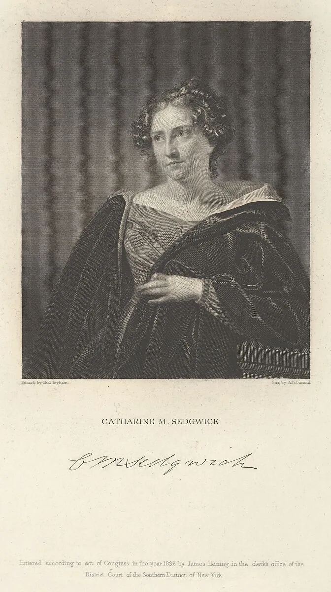 Catherine Maria Sedgwick — Asher Brown Durand|Charles Cromwell Ingham|James Herring|Catherine Maria Sedgwick