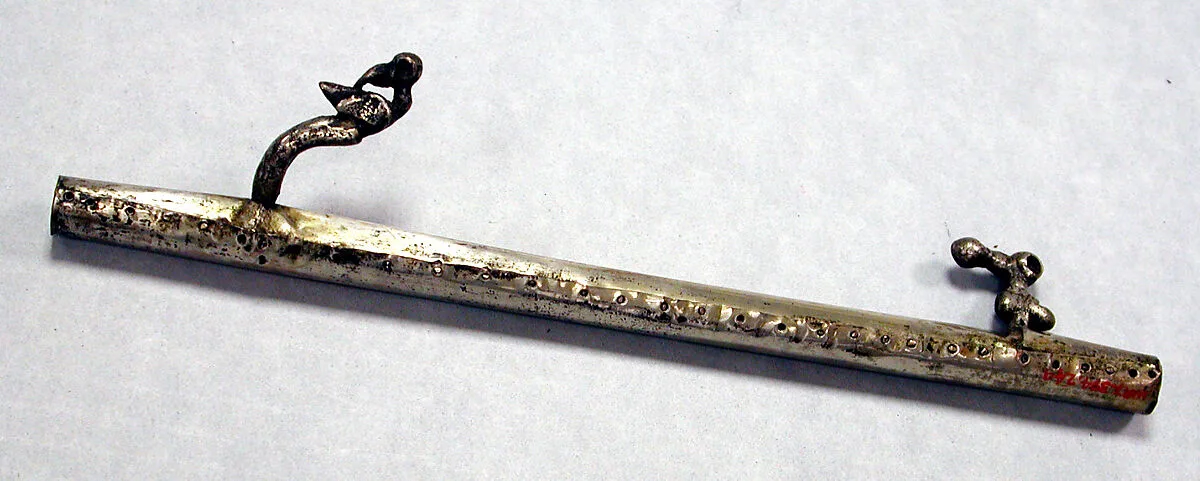 Silver Atlatl Spear Thrower — Unknown