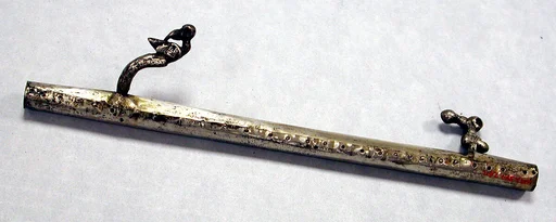 Silver Atlatl Spear Thrower