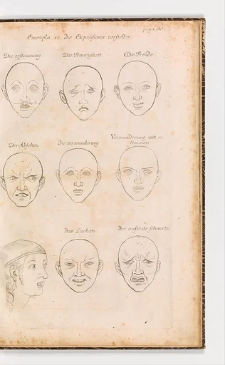 Anmerckungen Der Fürtrefflichsten Mahler unserer zeit über die Zeichen-und Mahlerey-Kunst zusammen getragen, Und in Sechs Tablellen, von der Delineation, Proportion, Expression, Leicht und Schatten Ordonanz...