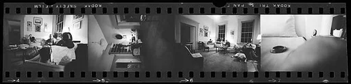 [8 Portraits of Isabelle Evans, and Ethel and Thomas Dabney Mabry in their Home in Allensville, Kentucky ]