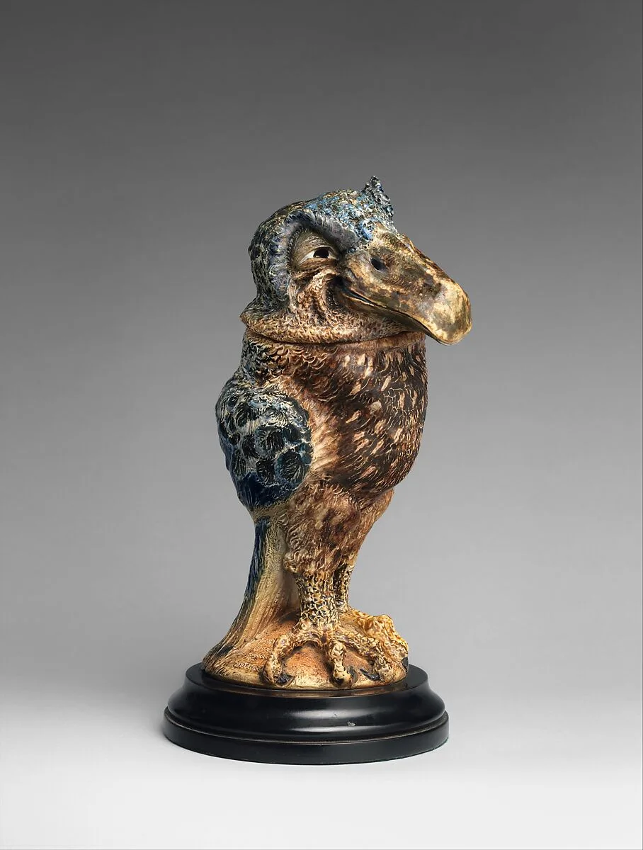 Jar in the form of a bird — R. W. Martin and Brothers