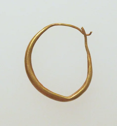 Earring-loop type, plain