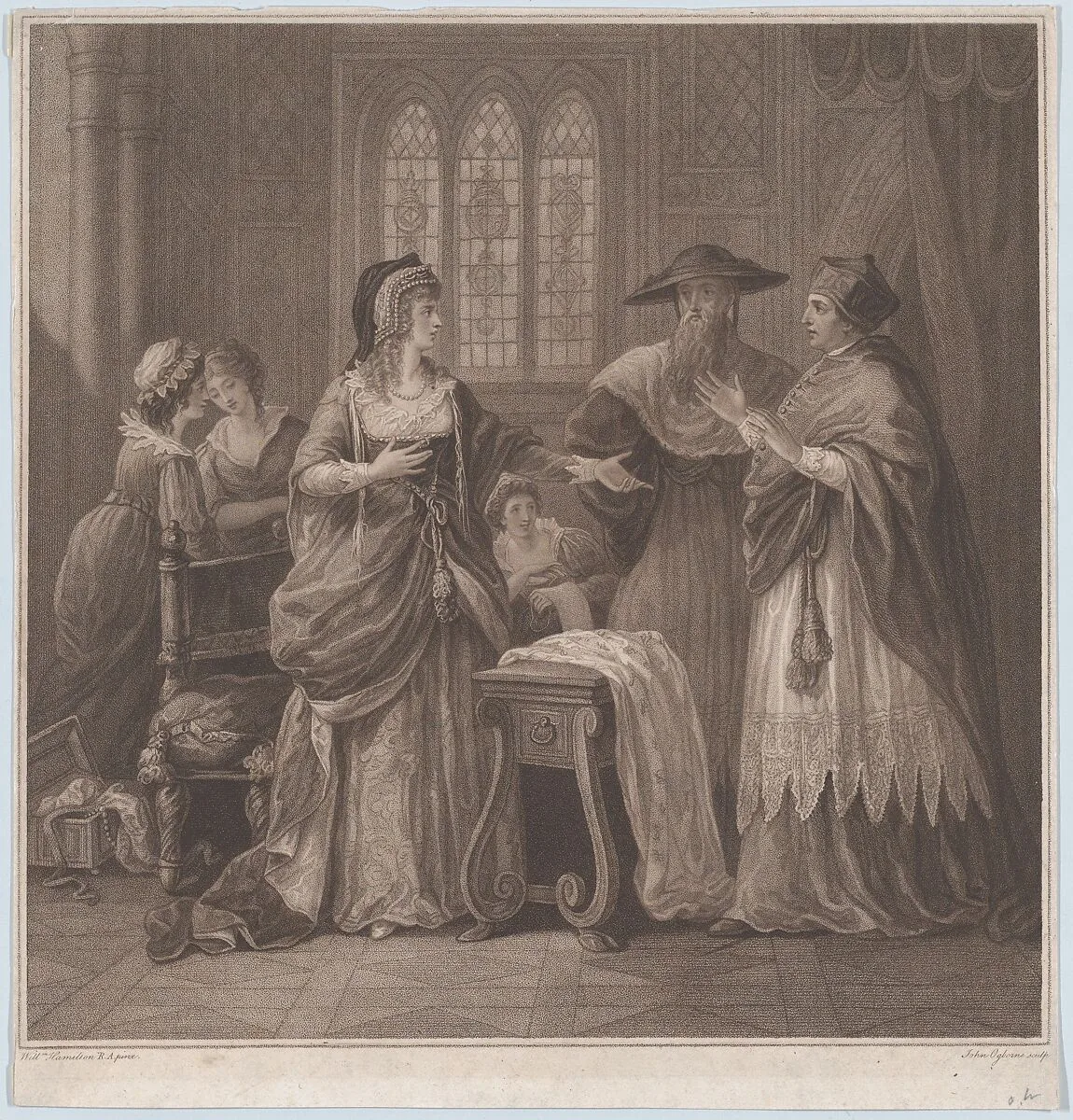 The Resentment of Queen Catherine (Paul de Rapin, History of England) — John Thane|John Ogborne|William Hamilton