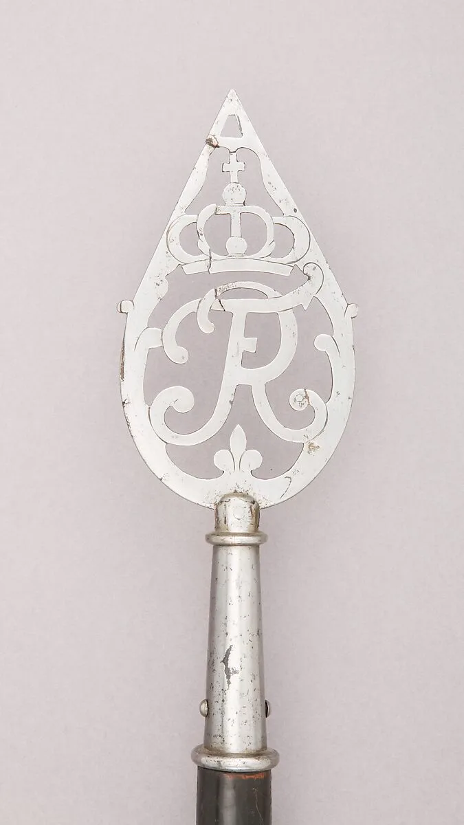 Head of a Banner Staff — Unknown