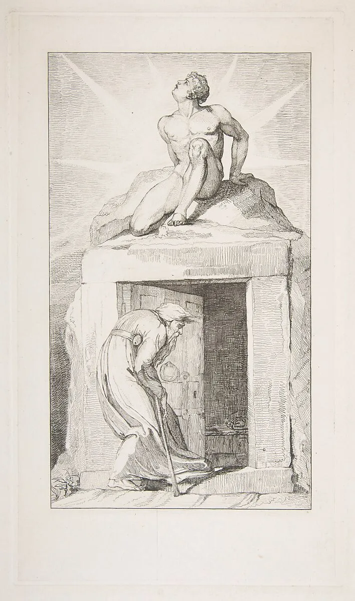 Death's Door, from "The Grave," a Poem by Robert Blair — William Blake|Robert Blair