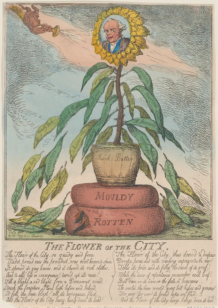 The Flower of the City — Thomas Tegg|Thomas Rowlandson