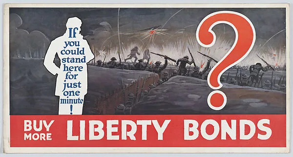 Buy more liberty bonds — Anonymous, American, 20th century