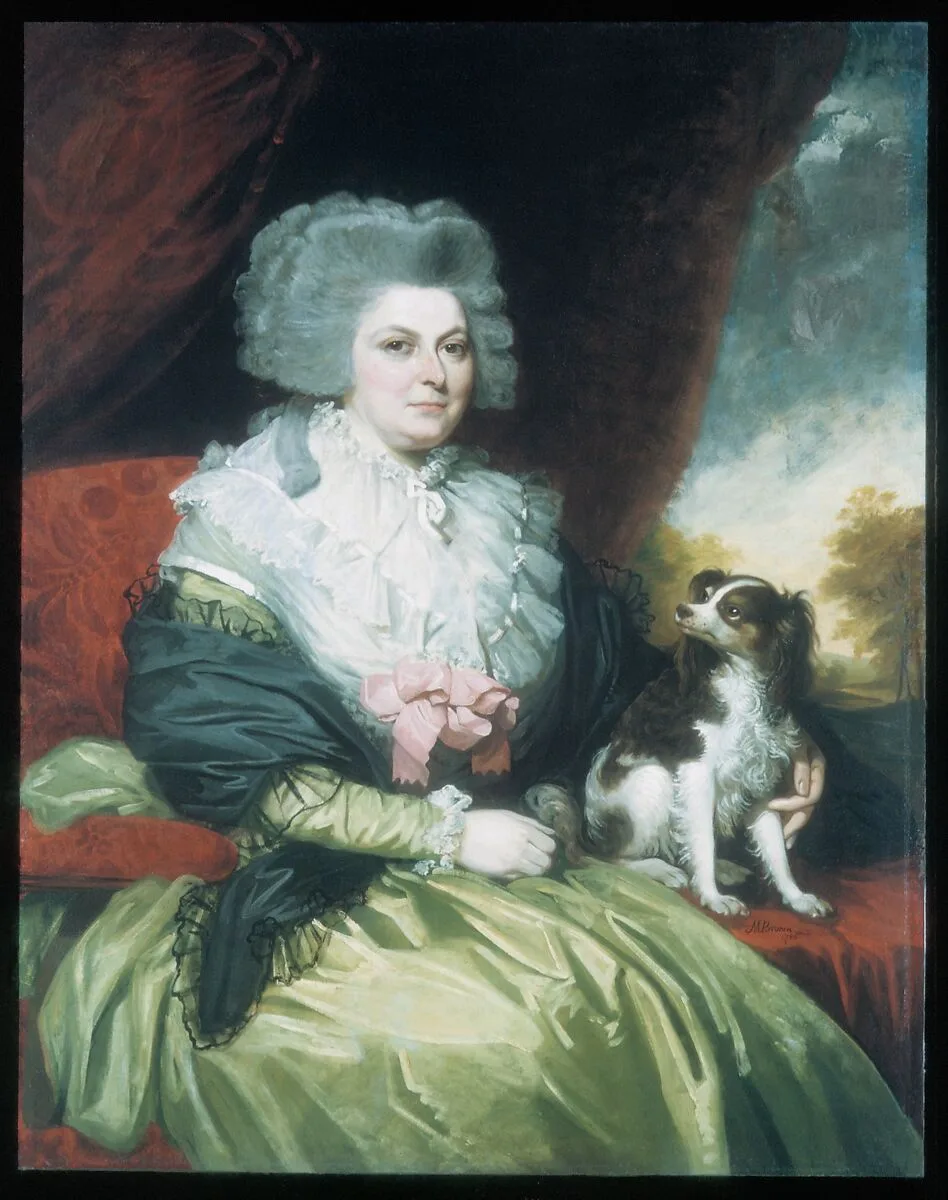 Lady with a Dog — Mather Brown
