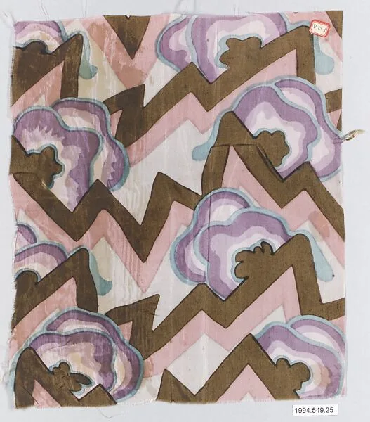 Textile sample — Wiener Werkstätte|Unknown Designer
