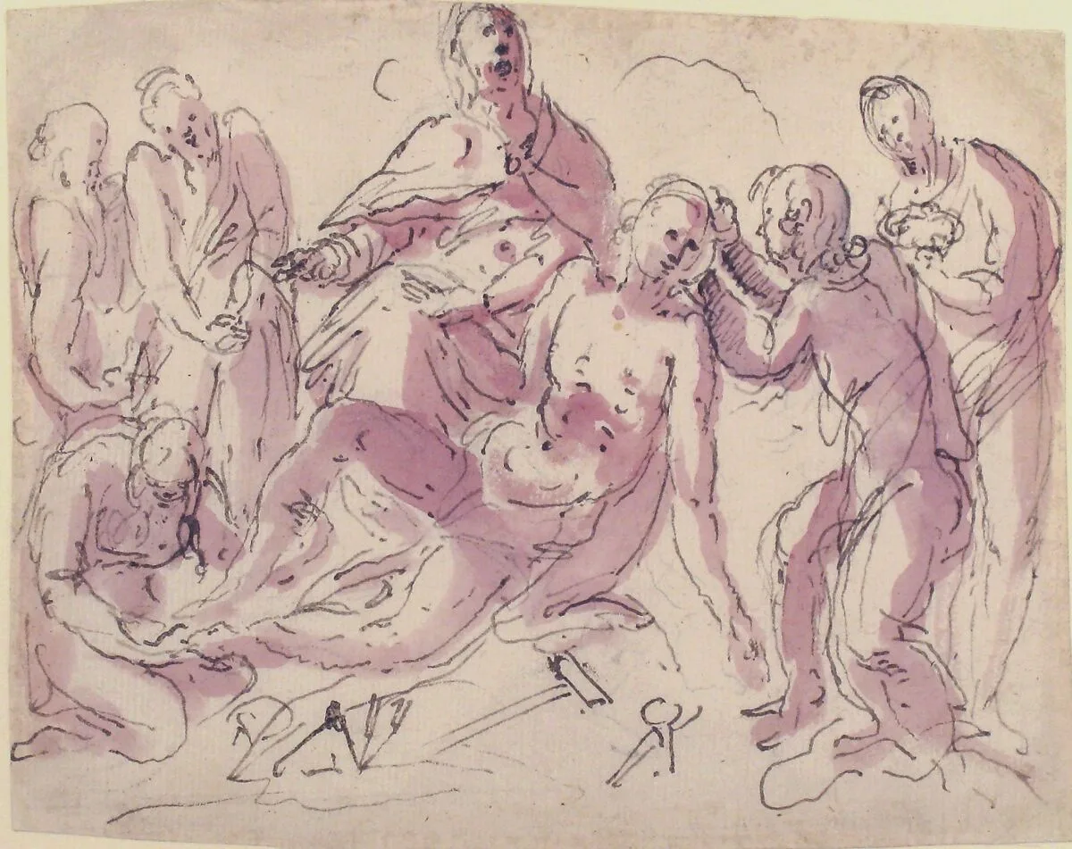 Lamentation over the Dead Christ — Francesco Curia