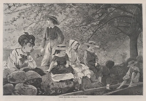 Spring Blossoms (from "Harper's Weekly," Vol. XIV)