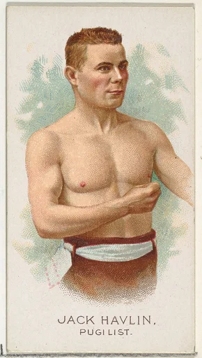 Jack Havlin, Pugilist, from World's Champions, Series 2 (N29) for Allen & Ginter Cigarettes