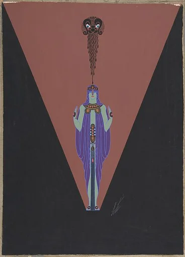 Esclave de Salomé: Costume design for George White's Scandals, New York, 1926