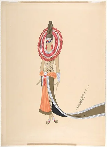 Costume Design for "Yana", Théâtre du Châtelet