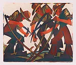 The Mowers — Sybil Andrews