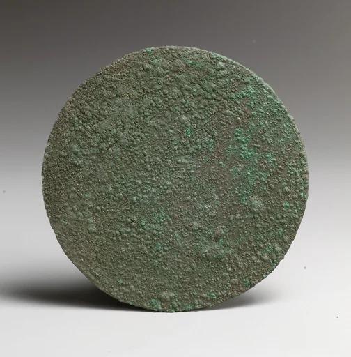Bronze disk mirror