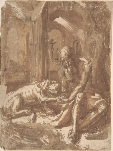 Saint Jerome and the Lion