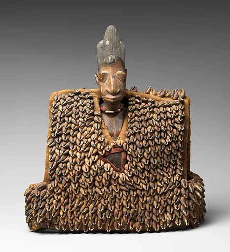 Twin Figure: Male with Garment (Ewu ileke Ibeji)