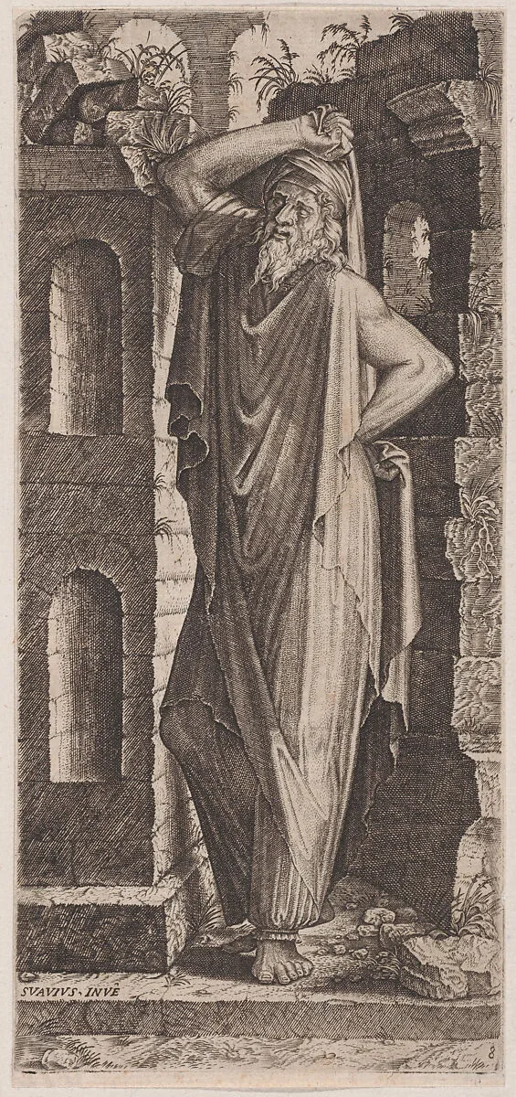 St. Philip (?), from Christ, the Twelve Apostles and St. Paul — Lambert Suavius