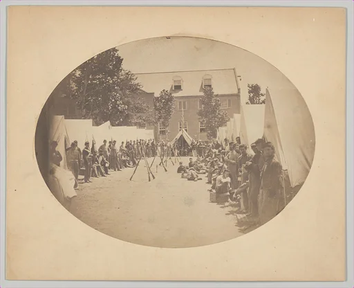 [Encampment of 71st New York State Militia, Washington, D.C.]