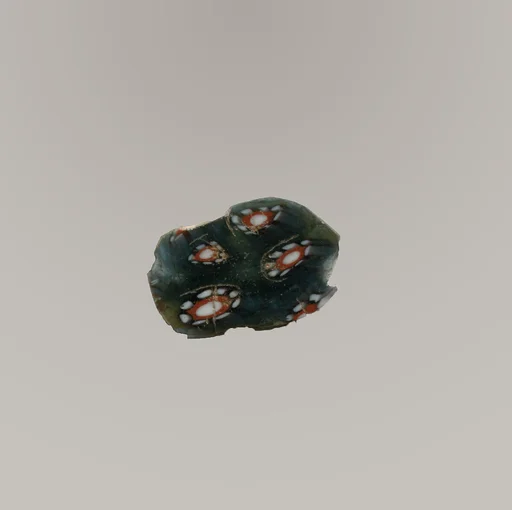 Glass mosaic bowl fragment