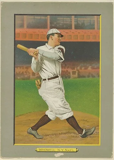 Al Bridwell, Shortstop, New York Giants (National League), from Turkey Red Cabinets (T3)