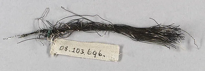Tinsel and metal thread — Unknown