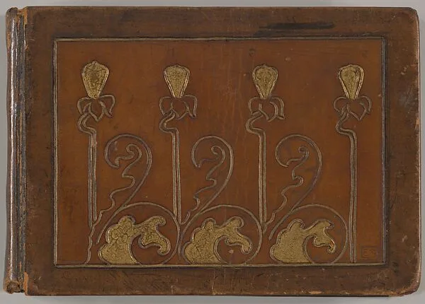 Album with Designs for Art Nouveau Jewelry — Edgar Gilstrap Simpson