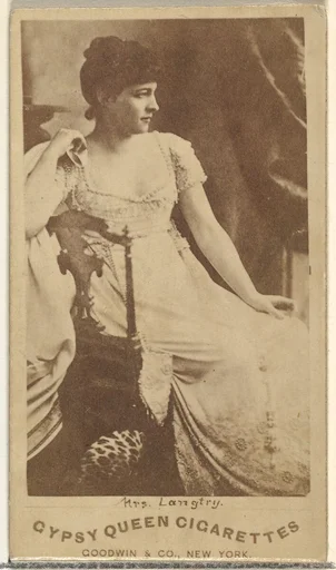 Mrs. Langtry, from the Actors and Actresses series (N171) for Gypsy Queen Cigarettes