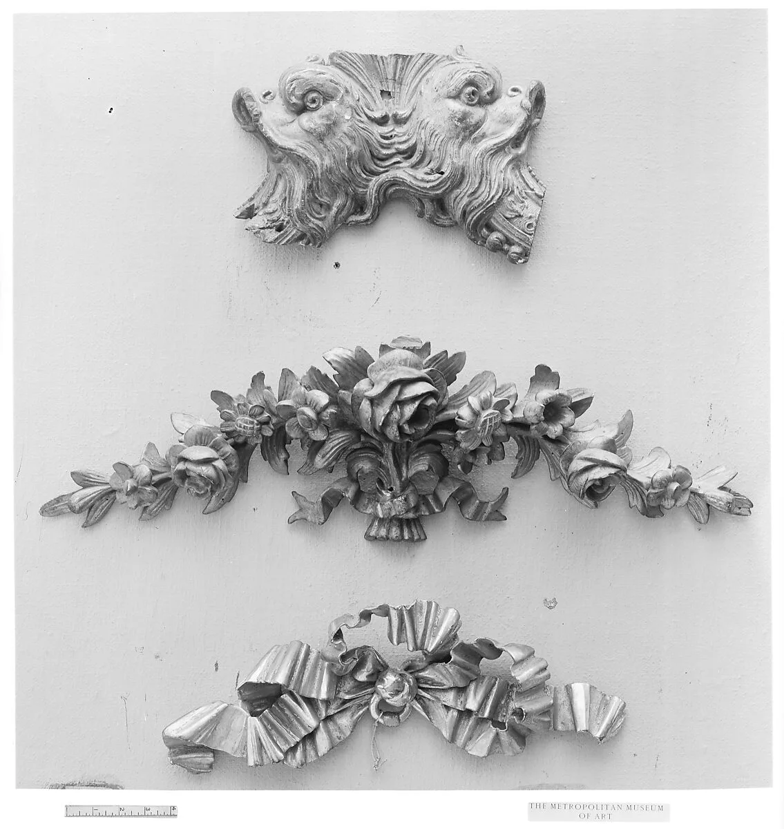 Garland (detail of fronton) — Unknown