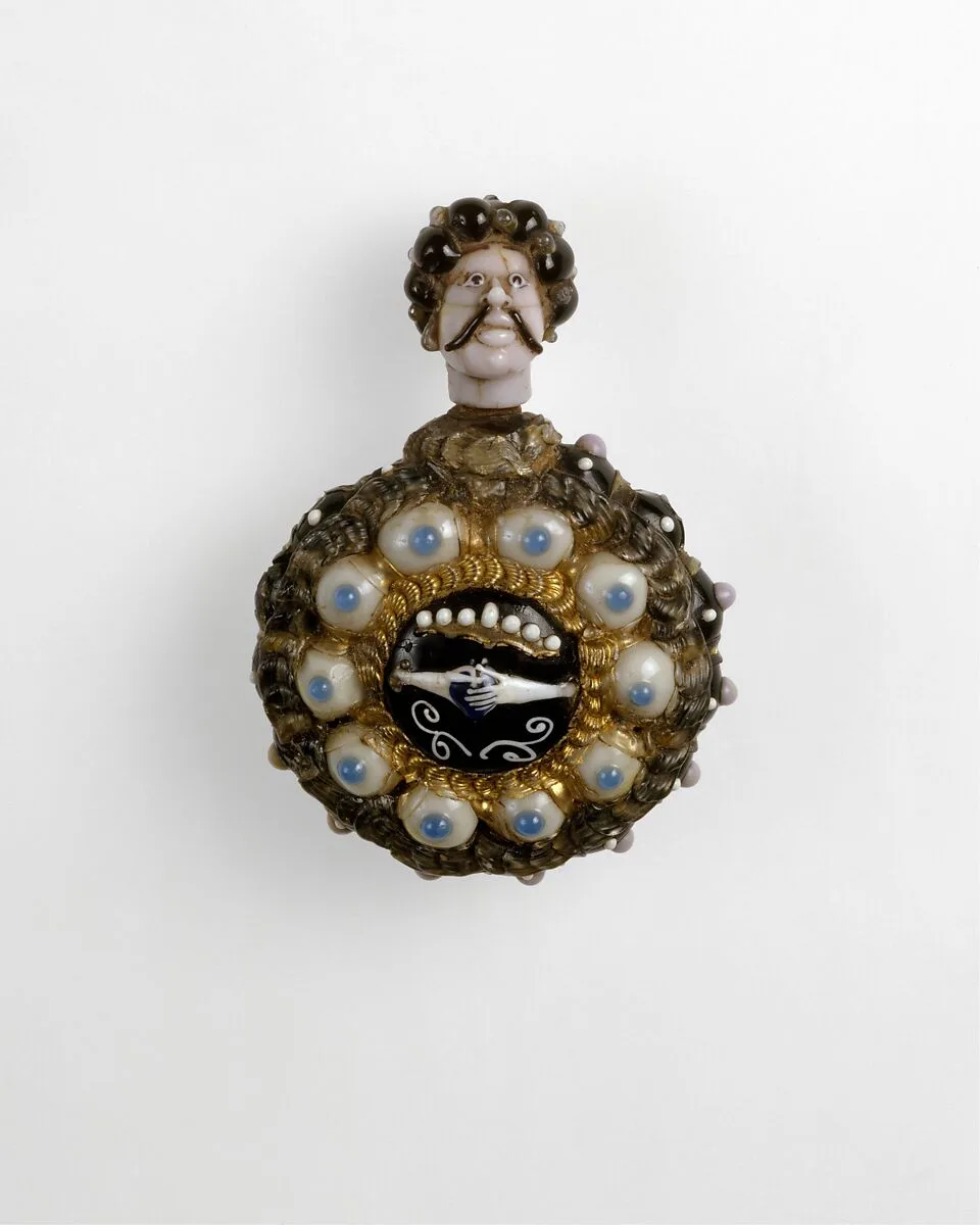 Scent bottle and stopper — Bernard Perrot