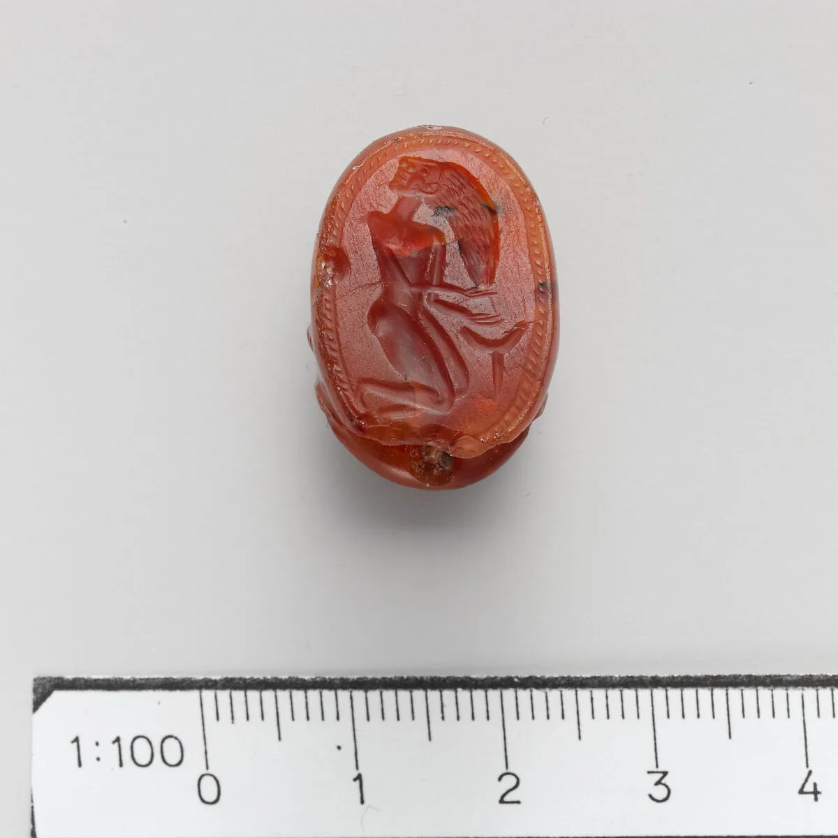 Carnelian scarab — Unknown