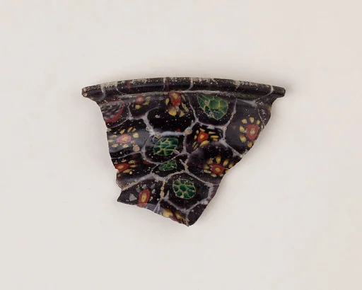 Fragment of mosaic vessel