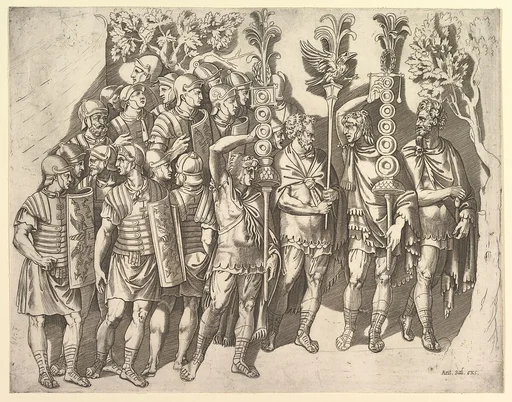 Speculum Romanae Magnificentiae: A Roman Legion (from Trajan's Column)