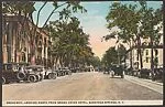 Broadway, Looking North from Grand Union Hotel, Saratoga Springs, N.Y.