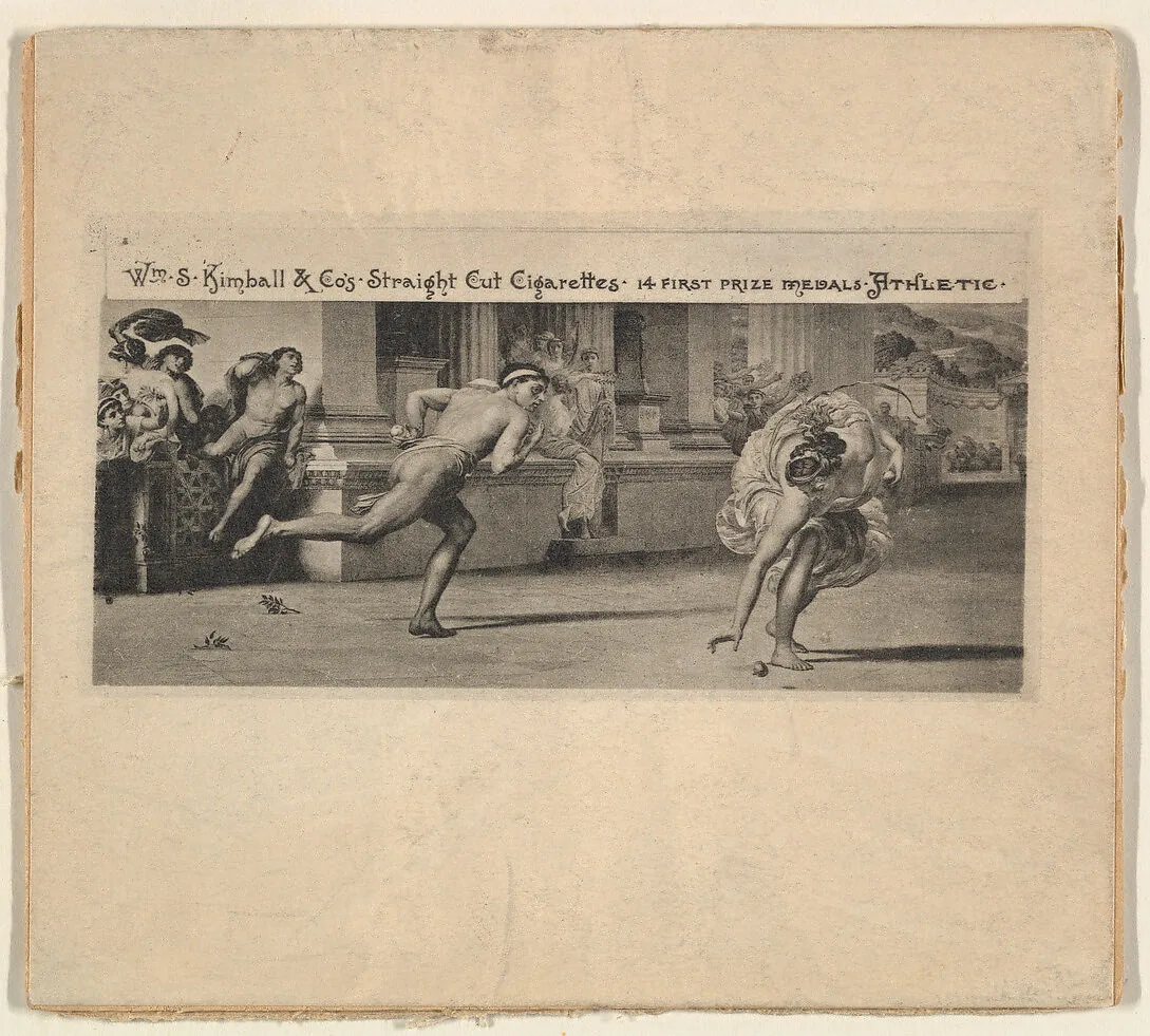 Athletic, from the Sports and Art Subjects series (N197) issued by Wm. S. Kimball & Co. — William S. Kimball & Company