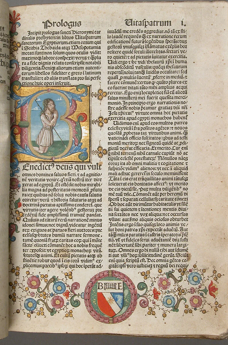 Saint Jerome's Lives of the Fathers — Unknown