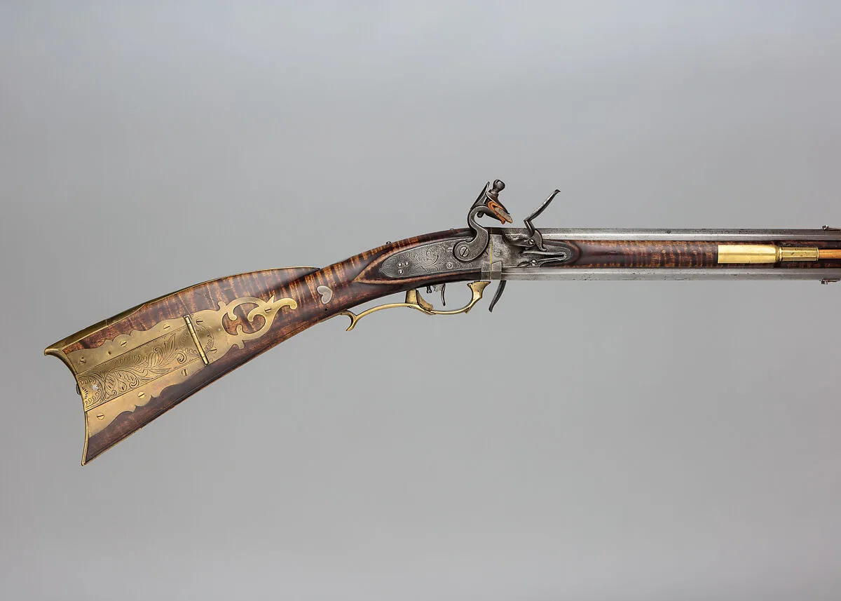 Flintlock Swivel-Breech Longrifle — David Boyer