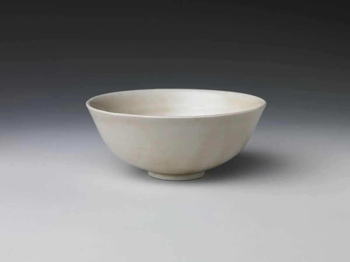 北宋至金 定窯刻花萱草紋碗|Bowl — Unknown