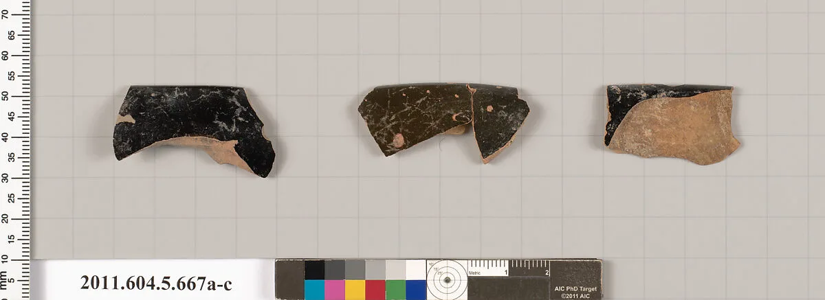 Terracotta rim fragments of kylikes (drinking cups) — Unknown