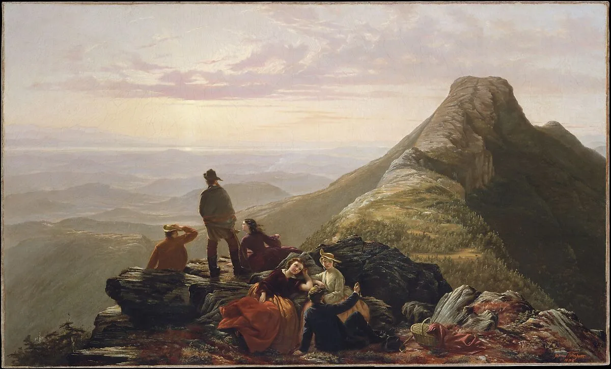 The Belated Party on Mansfield Mountain — Jerome B. Thompson