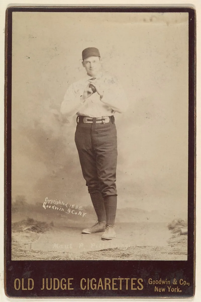 Maul, Pitcher, Pittsburgh, from the series Old Judge Cigarettes — Goodwin & Company