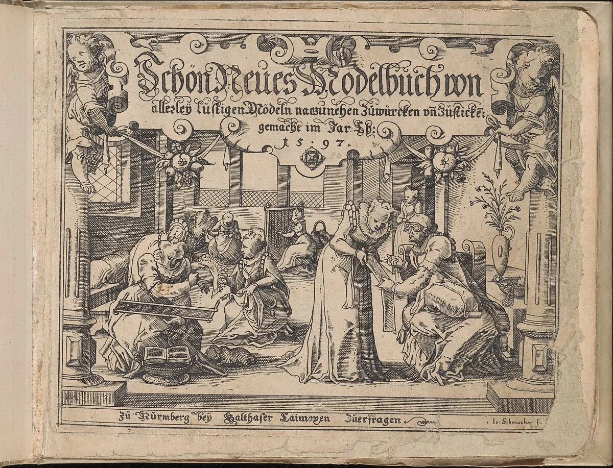 Schön Neues Modelbuch — Johann Sibmacher|Balthasar Caymox