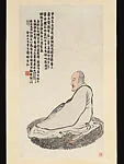 清/現代　齊白石　達摩像　軸|Bodhidharma